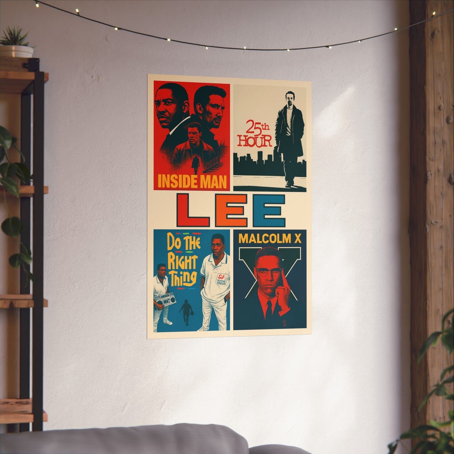 Spike Lee Rewind - Retro Movie Wall Poster