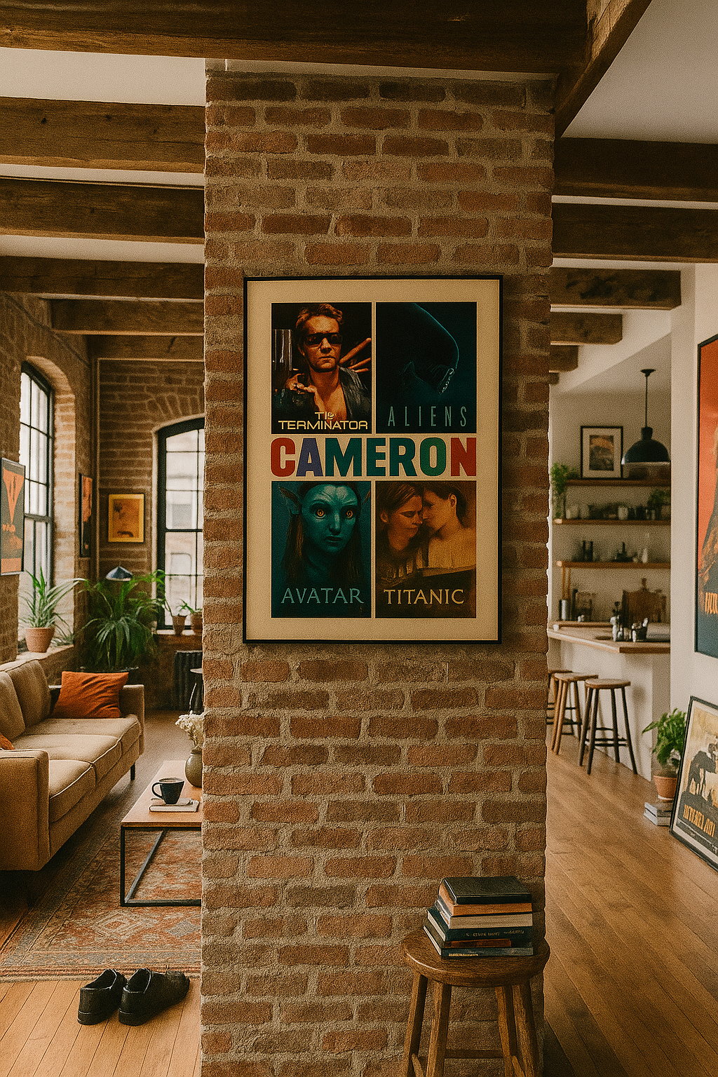 Cameron Classics - Retro James Cameron Movie Wall Poster