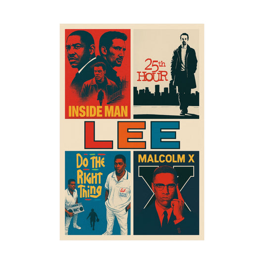Spike Lee Rewind - Retro Movie Wall Poster